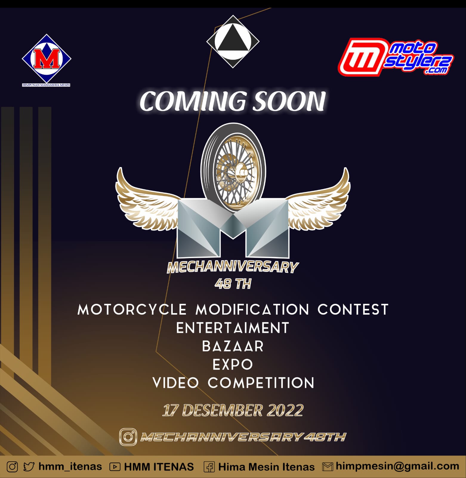 Motorcycle Modification Contest ITENAS 2022 Motostylerz Berita