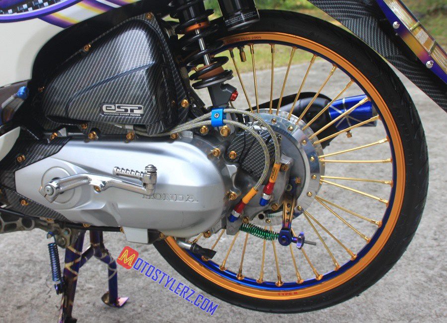 Modifikasi Honda Scoopy - Roda - Tampil Langsing