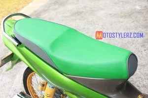 Modifikasi Yamaha Vega R : Jok-Penambah Aksi Fashion