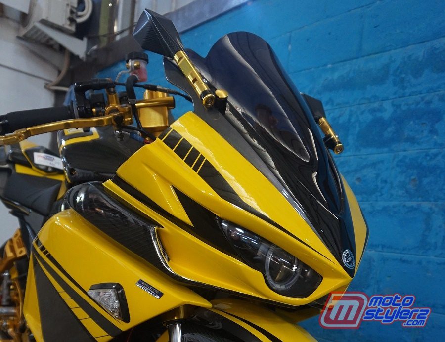 modifikasi yamaha vixion 2013 Tasikmalaya : Headlamp-Modis With Pro G