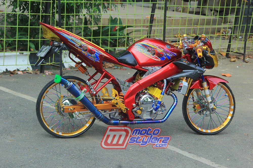 Modifikasi Vixion 2014 Karawang Bukti Eksistensi Stylish Di Genre Pemula Racing