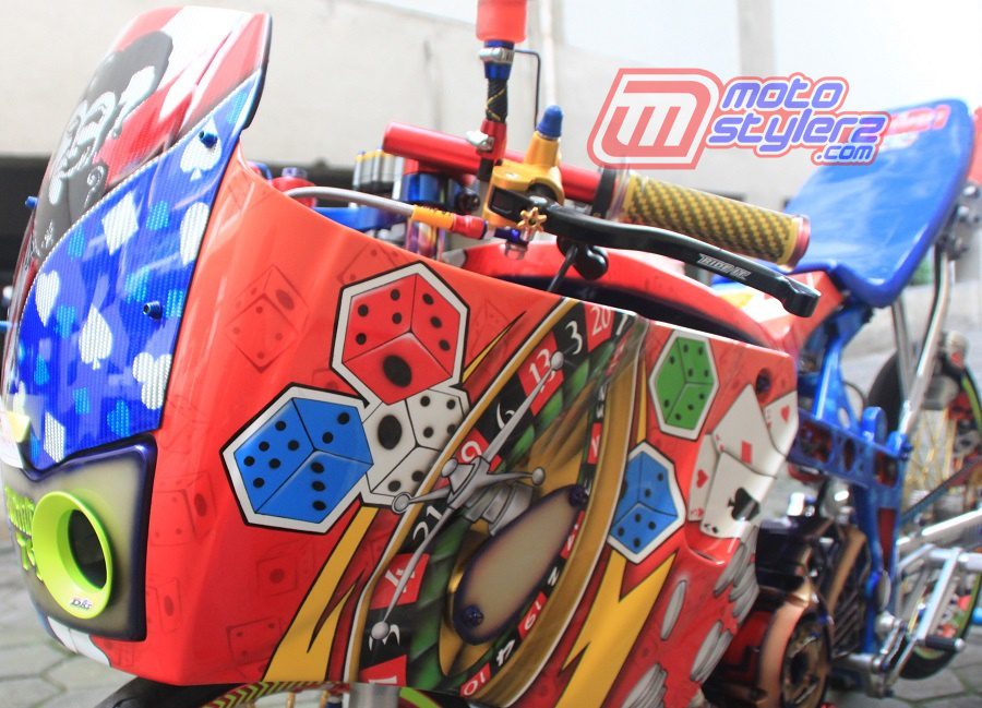 Fairing SSR-Dikemas 2 Face Airbrush
