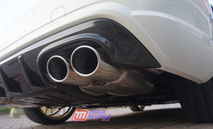 Exhaust-Berganti Sporty Merek Piecha