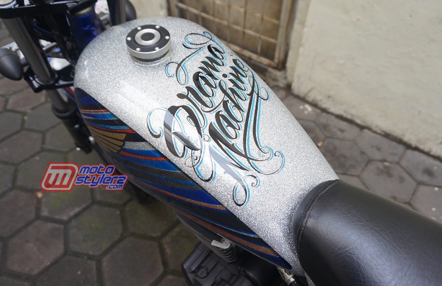 Fuel Tank-Custom Berbumbu Gliter