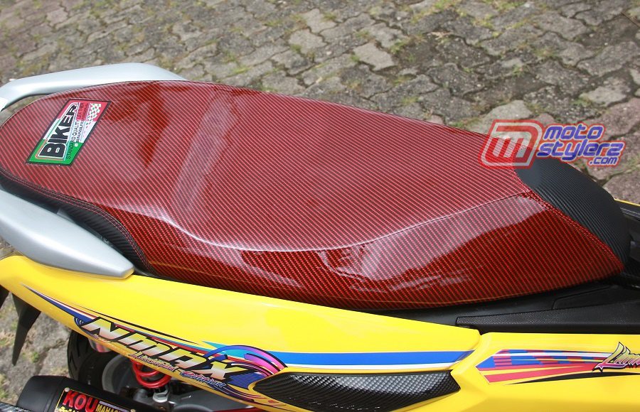 Jok-Motif Karbon Leboh Sporty