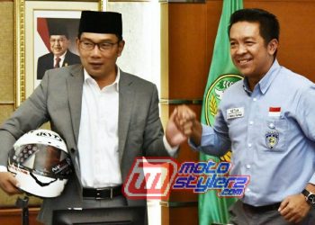 Ridwan Kamil & Fachrul Sarman-Saling Support Dalam Memajukan Ekstra Otomotif Jabar