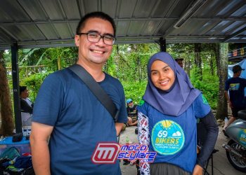 Yogi Indradi (Owner Tim) Bersama Fisichella KW