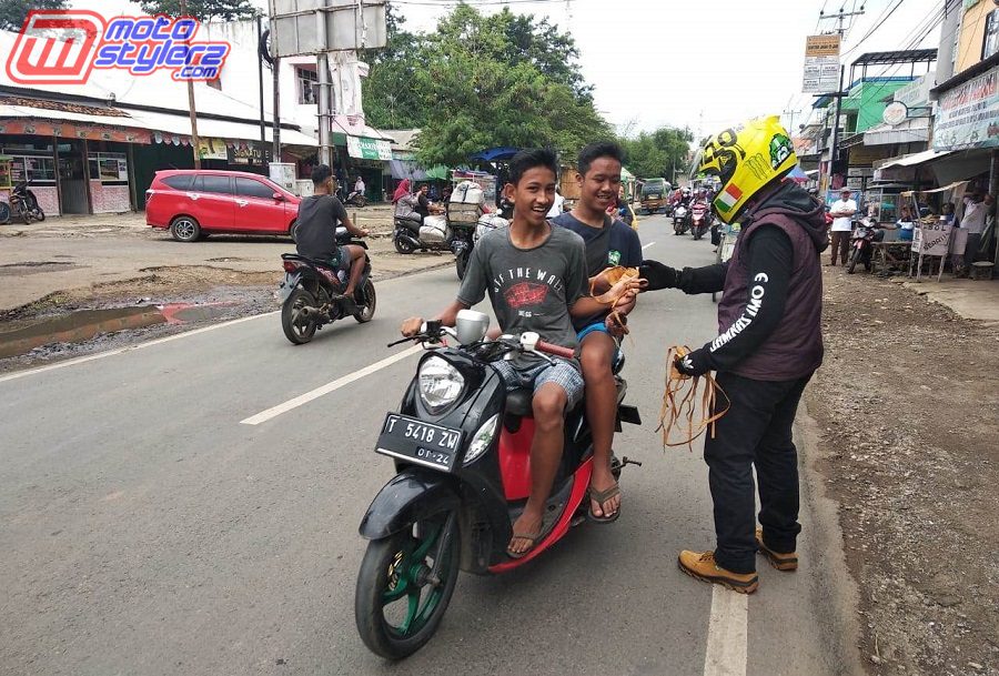 Pengendara Motor-Turut Menjadi Prioritas Aksi Donasi Pertama XSC