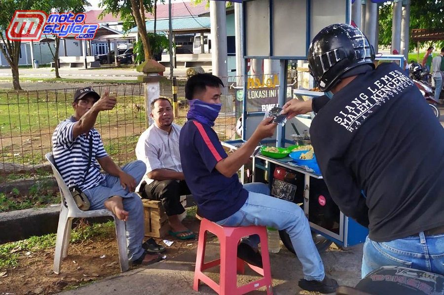 Penjual Makanan-Prioritas Utama Aksi Donasi Street Demon Tanjung Pinang