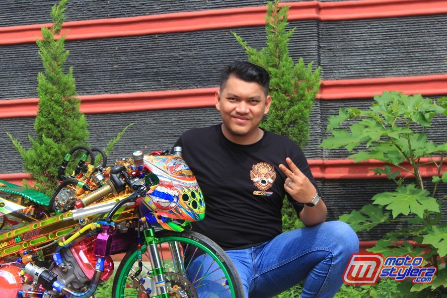 Bayu Fidhyah-Terpuaskan Bareng Maskot Beraura Racing