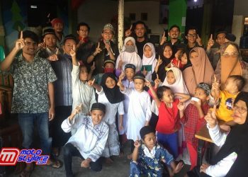 Bikers Brotherhood 1% MC Bersama Anak Yatim Piatu Dan Duafa Panti Asuhan Mutira Bani Solihin