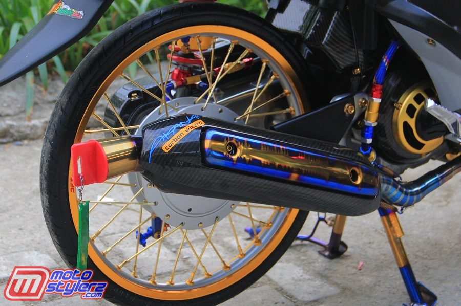 Knalpot Tsukigi-Pengawal Jitu Roda Belakang