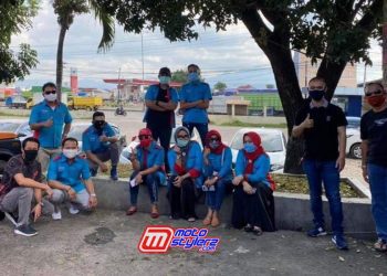 Perwakilan Keluarga HRV Club Indonesia Chapter Lampung-Sosialisasikan Agenda Peduli Sesama Bareng Aksi Baksos Ramadhan