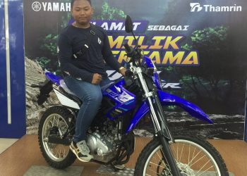 Raka Andre Aprian-Bangga Menjadi Konsumen Pertama WR 155R Sumatera Selatan