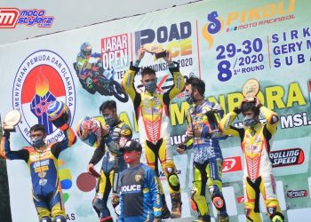 Tedy Berhasil Meraih Podium Pertama Bebek 4T 150cc TU Open