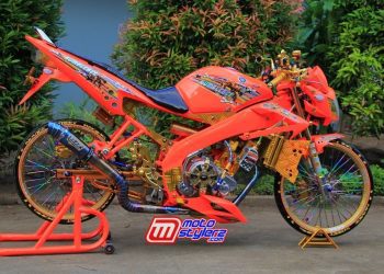 Vixion-Menggoda Berpakem Rookies Racing