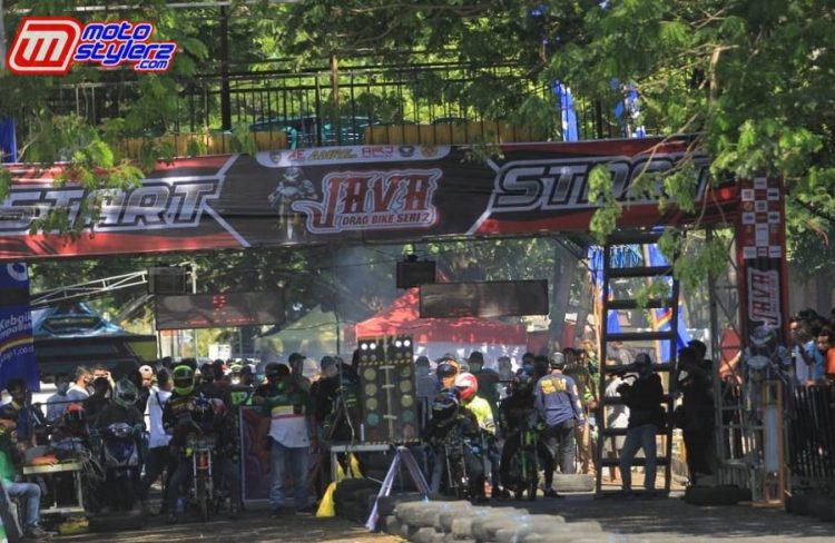 Akibat pembatasan waktu, Java AMRF Erzhetz Drag Bike Series putaran 2 hanya menggelar 9 kelas