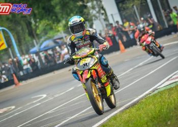 Aldiaz Saat bertarung di Kelas Bebek 2T Pemula