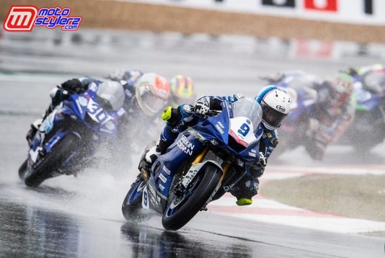 Galang Hendra-Saat Perform Seri ke-7 WorldSSP di Sirkuit Magny Cours Perancis