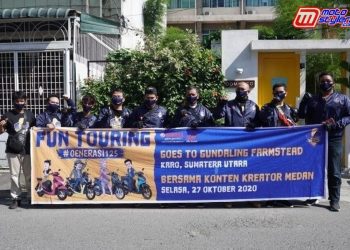 Halaman Dominico Cafe-Jadi Start Peserta Touring Generasi 125