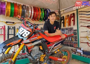 Ari (Koordinator Marketing Scarlet Racing)-Sukses Memperkenalkan Produk Scarlet di Dunia Grasstrack