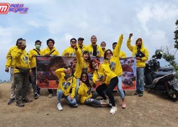 Touring Generasi 125 ke Puncak Gunung Telomoyo-Diikuti Media & Perwakilan Konsumen Yamaha