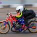 Aksi Arif Ucil di kelas Sport 2T 155cc Std Pemula Nasional