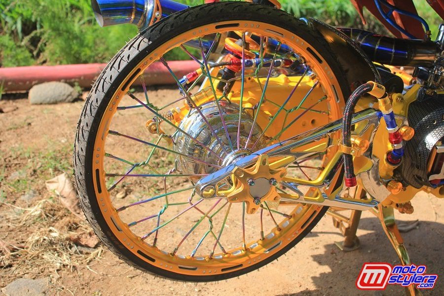 Custom Swingarm-Cocok Mendampingi Teknik Coak Set Tromol