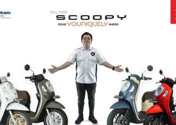 General Manager Motorcycle Sales, Marketing, & Logistic DAM, Lerri Gunawan Memperkenalkan All New Honda Scoopy ke Warga Jawa Barat Secara Virtual