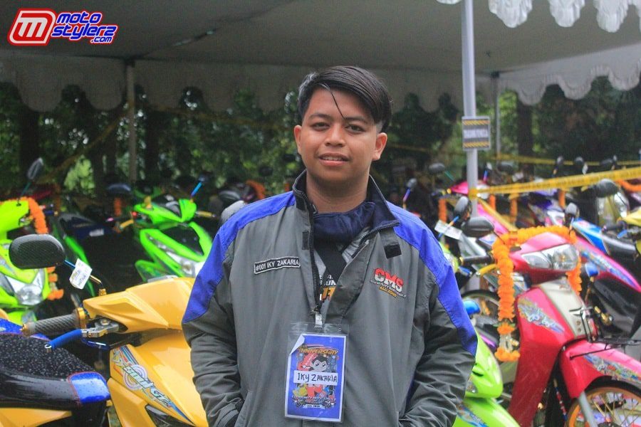 Iky Zakaria-Ketum Communit Matic Simple Zone Subang, Puas Gelar Ultah Bareng Mini Contest