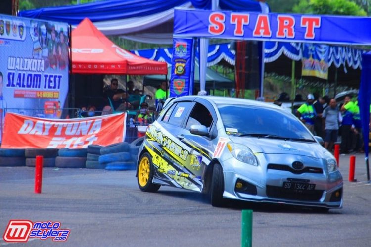 Menghadirkan 4 Kelas, Walikota Slalom Test Meriah Di Hadiri Peslalom Seantero Sumsel