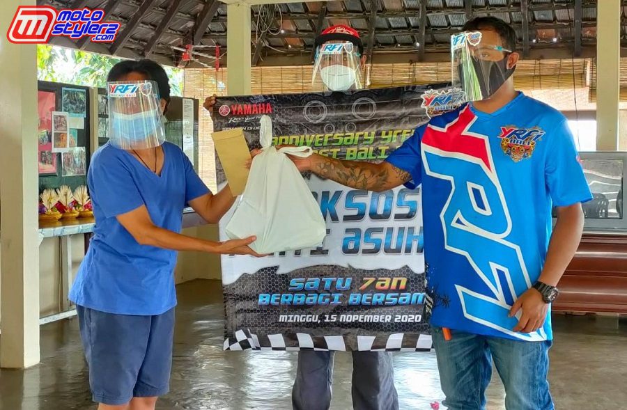 Perwakilan YRFI Bali Berikan Baksos-Diterima Langsung Pengurus Yayasan