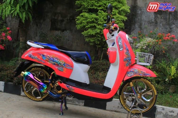 Scoopy Disulap Baby Look Style, Kreasi Kece AZM3010