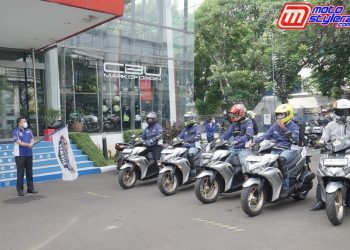 Test Ride All New Aerox 155 Connected-Diikuti Awak Media & Komunitas Yamaha