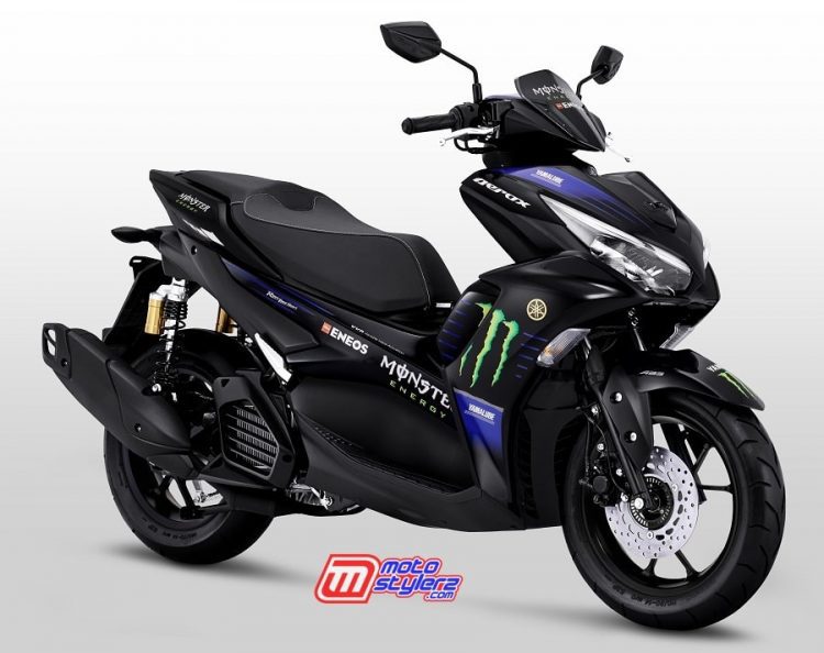 All New Aerox 155 Connected MotoGP Edition-Semakin Memperkuat Aura Sporty & Agresif
