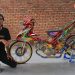 Hari Setiadi (Modifikator Jawara Petshop) Bareng Kreasi Ajib Jupiter MX Racing Style