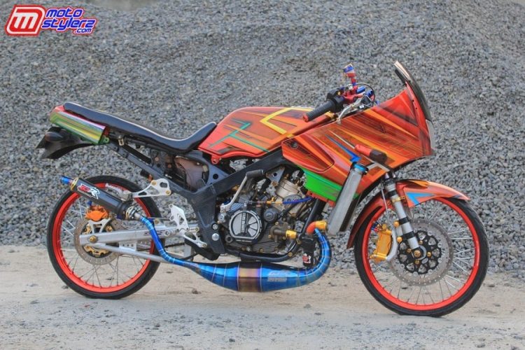 Ninja R Milik Bro Andre-Sentuhan Racing Special Feat Fashion Style