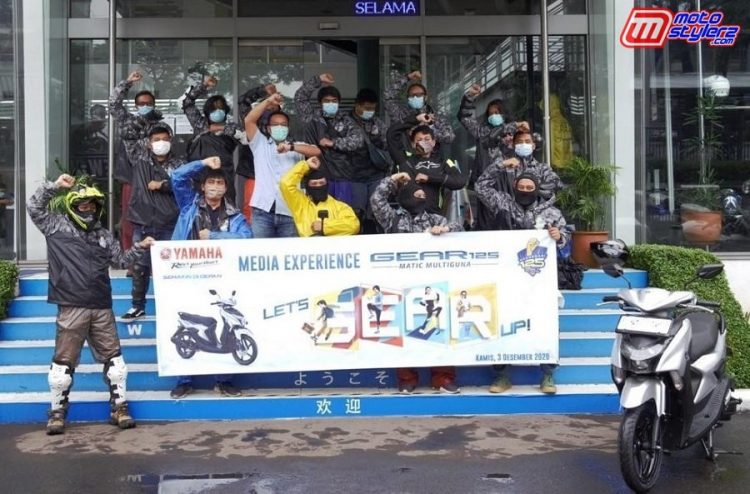 PT Yamaha Indonesia Motor Manufacturing-Gelar Touring Yamaha GEAR 125