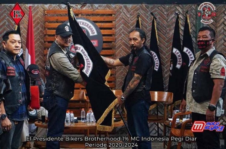 Pegi Diar Terpilih Lagi Menjadi El Presidente BB1%MC Indonesia-Siap Memimpin Untuk Periode 2020 Hingga 2024