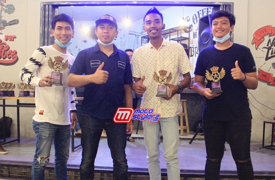 Podium 2 Stroke Restorasi Didampingi bro Raiyen Motostylerz