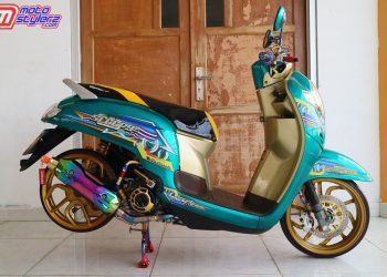 Modif Baby Look Style by Wandra Motor feat Akel Painting