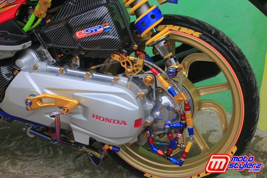 Pelek Chemco-Trik Jitu Dongkrak Roda Baby Look