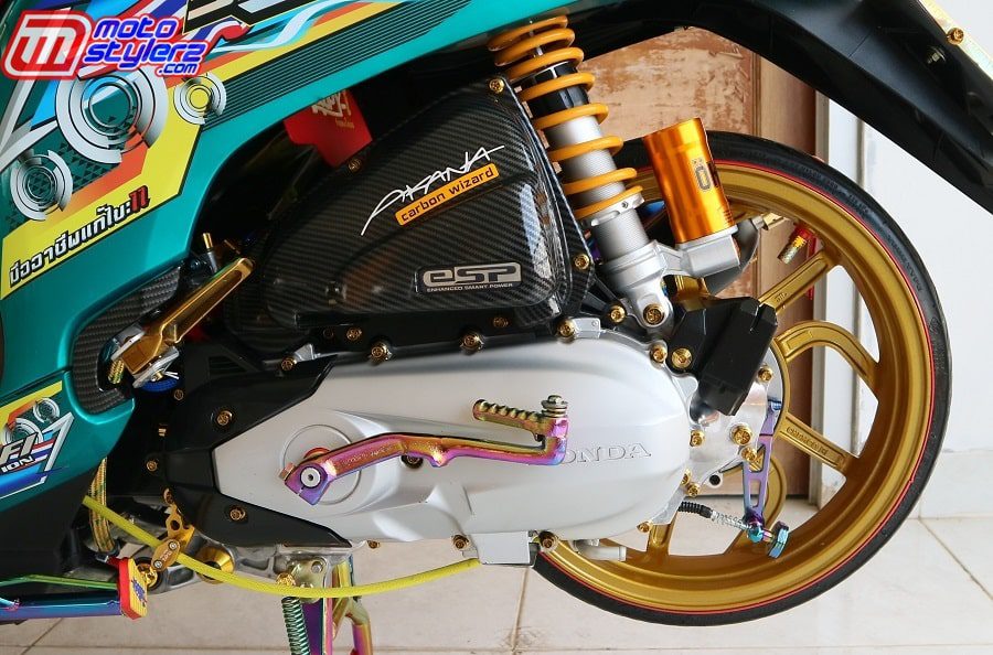 Rainbow Variasi-Jadi Detailing Sektor CVT
