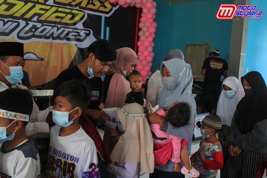 Santunan 20 Yatim & Piatu-Bukti Real Berbagi Bersama, Jadi Contoh Di Even Mini Contest Lainnya