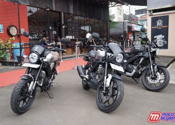 XSR 155 Custom Bareng Aksesoris Resmi Yamaha (Sport Heritage, Cafe Racer, Tracker)