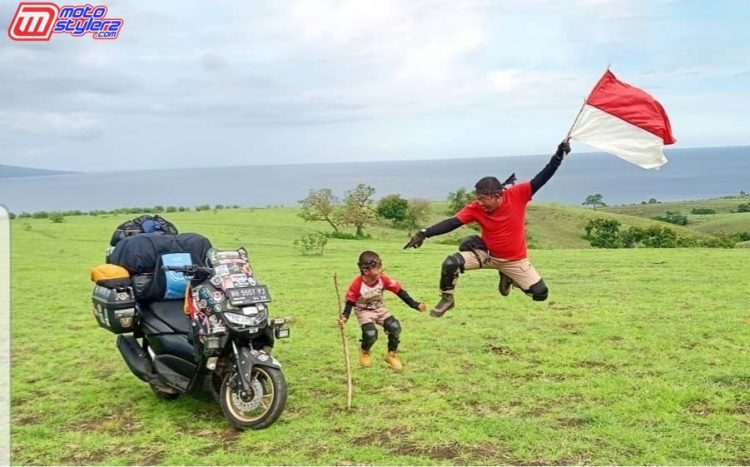 Lilik Gunawan dan Balda-Kembali Harumkan Indonesia Di Moment Ride to East Bareng All New NMAX 155 Connected-ABS