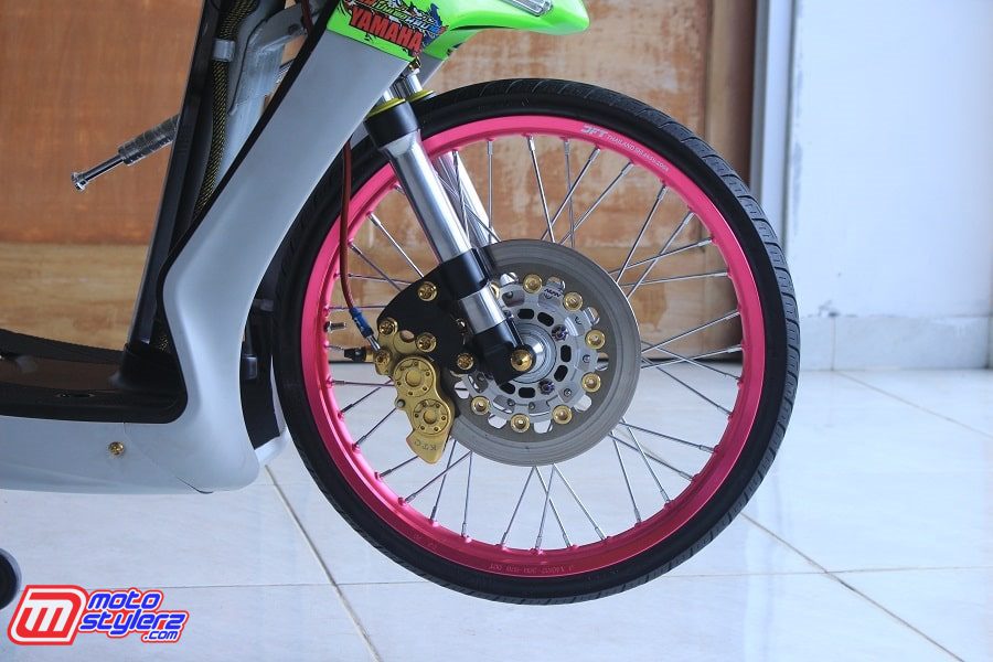 Roda Depan-Dilengkapi Set Ciet KTC