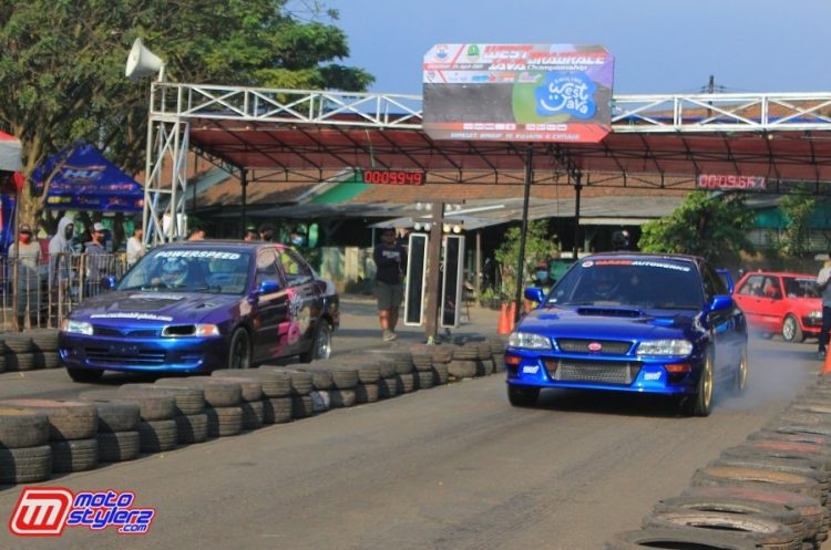 279 Stater Serukan Ajang Dragrace Cimahi