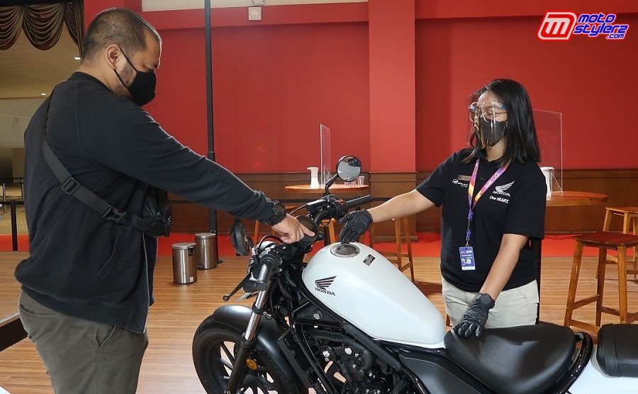 Berlokasi di Hall C1 JIEXPO, Kemayoran, Pengunjung Bisa melihat lebih dekat produk teranyar Honda Rebel