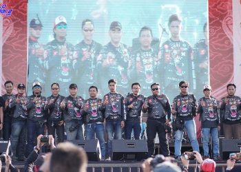 Bikers IMHJB Melakukan Touring ke Seluruh Indonesia Untuk Memberikan Undangan HBD ke-10 di Pangandaran